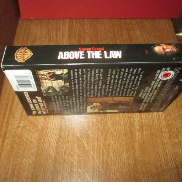 Above the Law (VHS, 1998, unopened / new) Steven Seagal w/ watermark - Picture 3 of 5